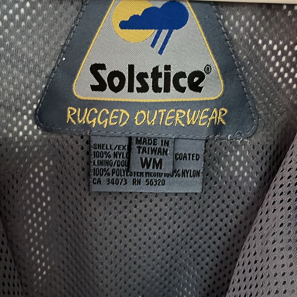 SOLSTICE Watershed Womens raincoat - Picture 6 of 12
